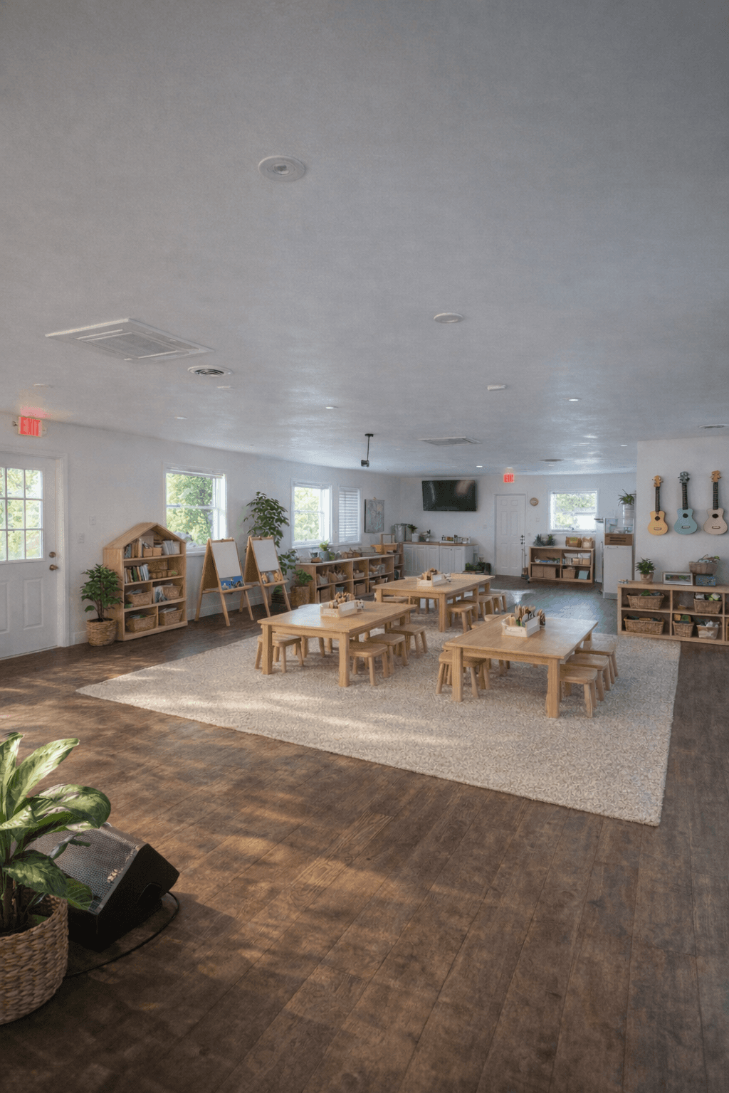 Sage Field interior classroom